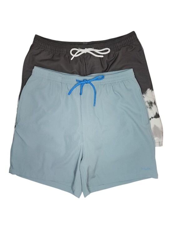 Huk Other - Huk Pursuit Volley Swim Shorts Set Of 2, Mens Small